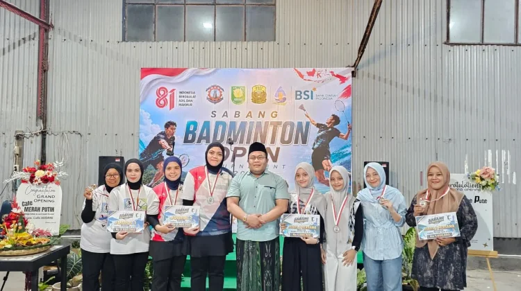 Ini Juara Sabang Open Badminton Tournament 2026
