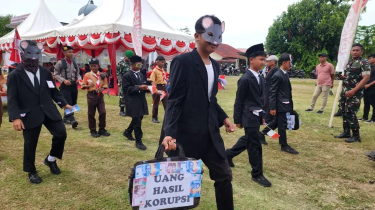 Karnaval Kemerdekaan di Sabang, Peserta Pawai Sindir Koruptor
