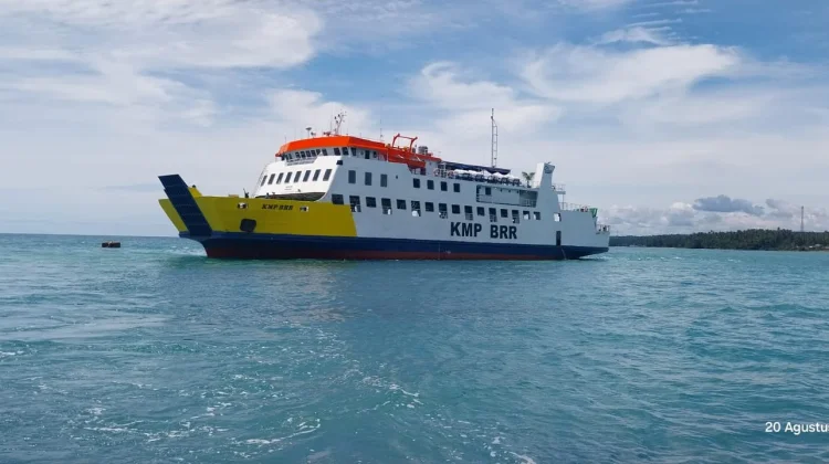 KMP BRR kembali Berlayar Rute Sabang-Banda Aceh usai Jalani Docking