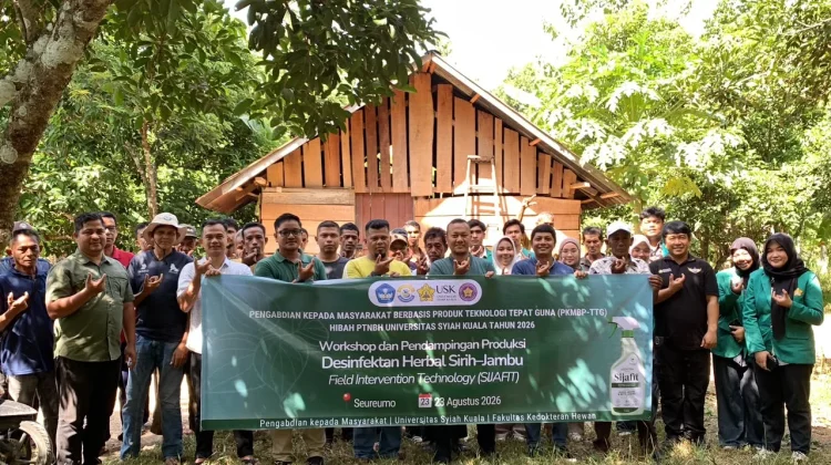 USK Kenalkan SIJAFIT, Desinfektan Lokal untuk Biosekuriti Peternakan