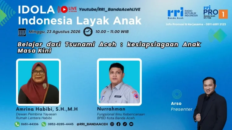 Orang Tua Diminta Ajarkan Mitigasi Bencana tanpa Menakuti Anak