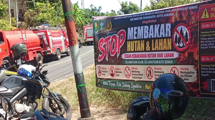 BPBD Sabang Ingatkan Bahaya Pembakaran Lahan saat Kemarau