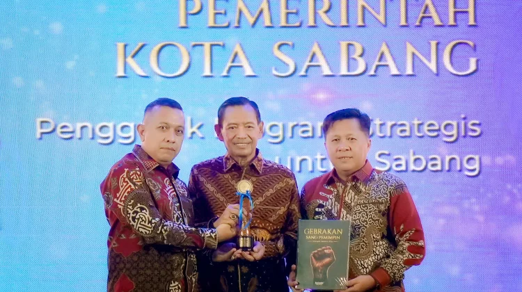Pemko Sabang Raih Serambi Awards 2026 Penggerak Program Strategis