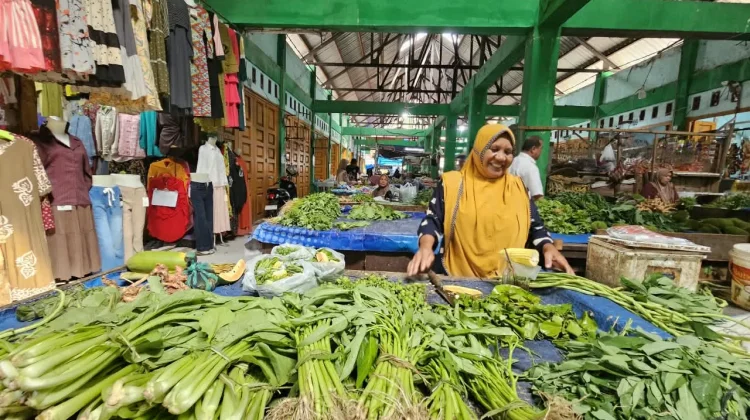 Harga dan Stok Sayuran di Pasar Induk Sabang Stabil