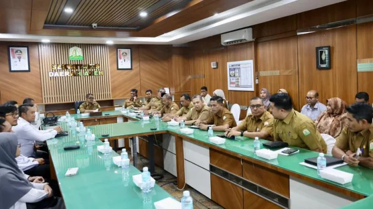 Pemprov Aceh Ikuti Entry Meeting Pemeriksaan Kinerja BPK