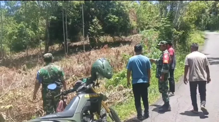 Prajurit TNI Himbau Warga Cegah Karhutla