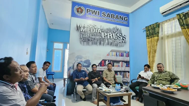 Dandim Sabang Temu Ramah dengan PWI Perkuat Sinergi Media