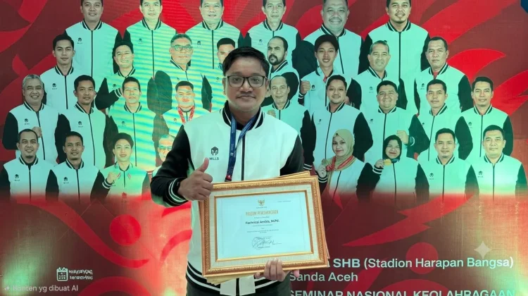 Taekwondoin Aceh Terima Penghargaan HAORNAS Aceh 2026