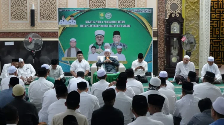 Abu MUDI Samalanga Hadir di Sabang, TASTAFI Perdalam Ilmu Keislaman