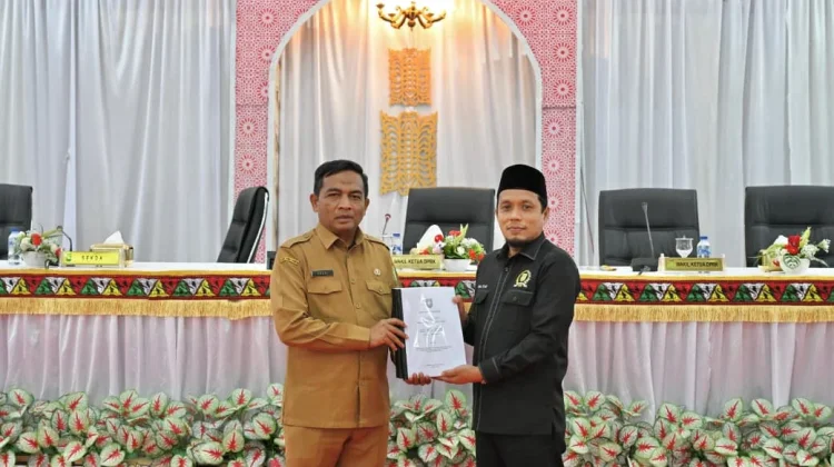 Perubahan KUA-PPAS APBK Sabang 2026 Resmi Disampaikan ke DPRK