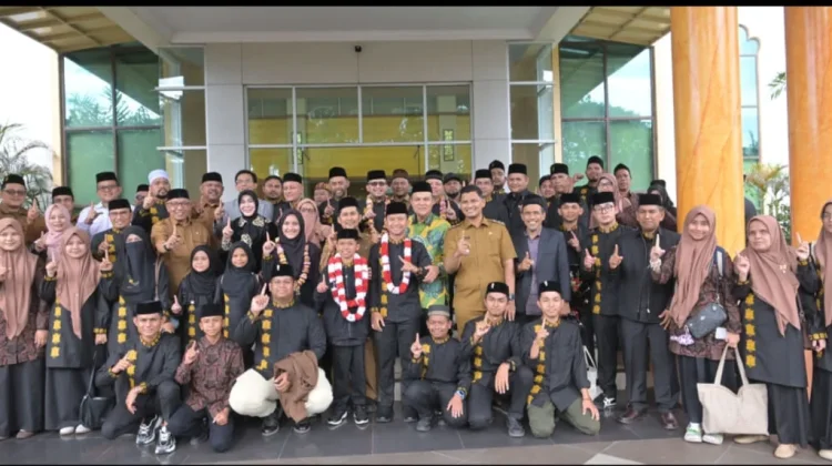 Kafilah Aceh MTQ Nasional 2026 Tiba di Kampung Halaman