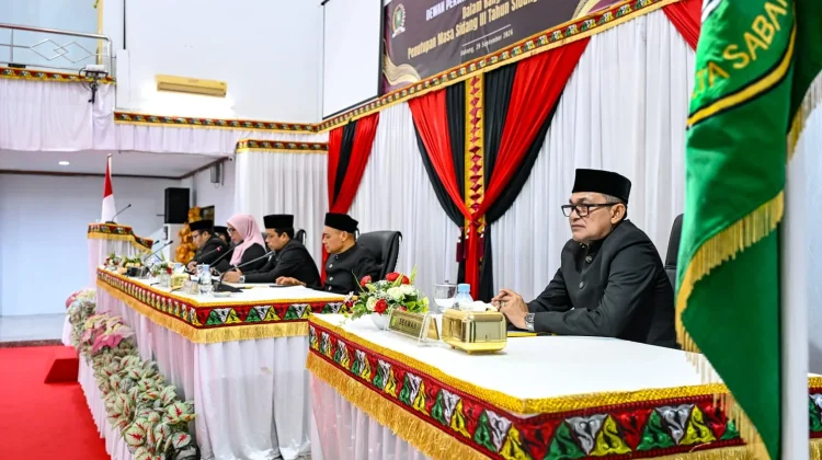 Masa Sidang III Ditutup, DPRK Sabang Ingatkan Pemko soal RKUA-PPAS 2027