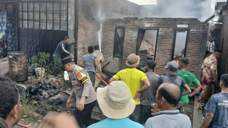 Kebakaran Toko Kelontong di Lamtamot Diduga akibat Korsleting Listrik