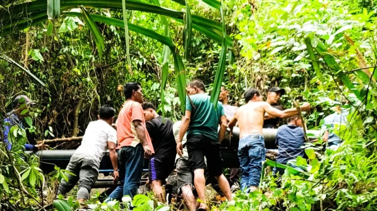 Perbaikan Pipa di Tepi Jurang Iboih Rampung, Distribusi Air Segera Normal