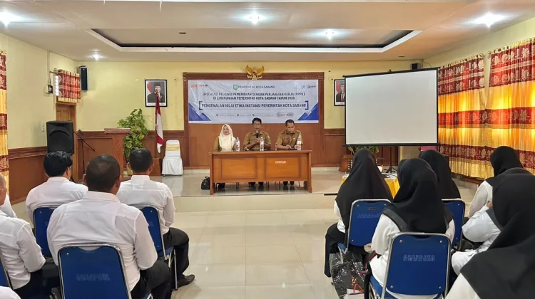 50 PPPK Sabang Jalani Orientasi untuk Pengenalan Tugas dan Etika ASN