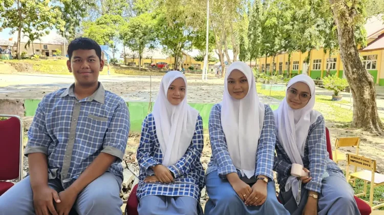 Salsabila Ariba dan Cut Aleesya Terpilih Pimpin OSIS SMAN 2 Sabang