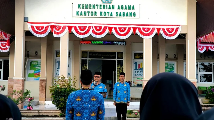 Kemenag Sabang Dorong ASN Terapkan Nilai Pancasila dalam Pelayanan