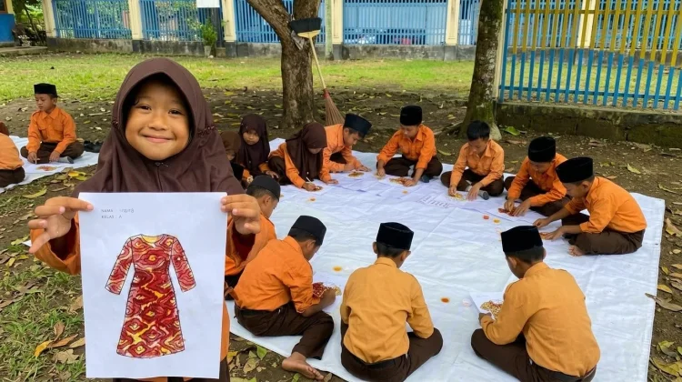 SDIT Al-Fath Sabang Kenalkan Batik kepada Siswa sejak Dini