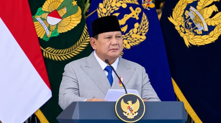HUT ke-81 TNI, Prabowo: Jiwa dan Ragamu Milik Rakyat