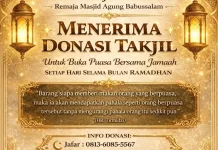 Remaja Mesjid Babussalam Sabang Buka Donasi Iftar Jama’i Ramadhan