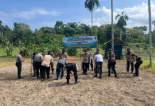 Dukung Ketahanan Pangan, Polres Sabang Tanam Jagung