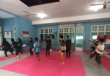Atlet Taekwondo Sabang Tetap Berlatih saat Ramadan