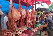 Harga Daging di Sabang Bertahan Rp160 Ribu per Kilogram
