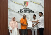 Polres Sabang Hentikan Penyidikan Kasus Penggelapan lewat RJ