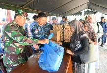 Lanud Maimun Saleh Ikuti Bazar Ramadan TNI Sambut Idul Fitri 1447 H
