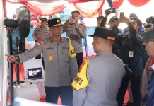 Kapolda Aceh Pantau Pengamanan Lebaran di Sabang