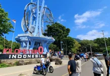 Wisatawan Padati Tugu KM 0 Sabang pada Libur Lebaran 1447 Hijriah