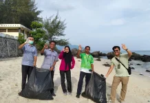 PN Sabang Gelar Aksi Bersih Pantai Dukung Gerakan Indonesia ASRI