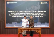 Pemko Sabang Serahkan Laporan Keuangan 2025 ke BPK