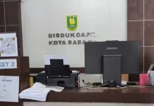 Disdukcapil Sabang Terbitkan 1.111 KTP Baru Triwulan I 2026