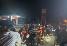 Isu Kenaikan BBM Picu Kepanikan di Sabang, SPBU Tapak Gajah Diserbu Warga