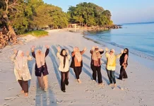 Pantai Pasir Putih Sabang Jadi Lokasi Wisata Favorit Wisatawan dan Warga Sabang