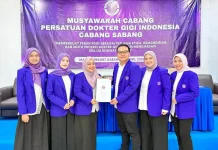 Terpilih Aklamasi, drg. Aprianur Ramadhan Kembali Pimpin PDGI Sabang