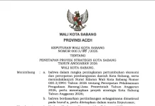 Pemko Sabang Tetapkan Proyek Strategis 2026 Fokus Layanan Publik