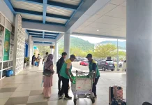 Pekerja Pelabuhan Balohan Sabang Peringati May Day dengan Sederhana,