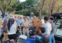 Satpol PP Sabang Tertibkan PK5 Demi Jaga Ketertiban Kota
