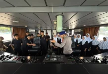 Edukasi Maritim, Siswa Sekolah Rakyat Aceh Besar Kunjungi KP Wisanggeni 8005