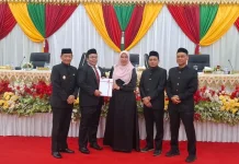 DPRK Sabang Serahkan Rekomendasi LKPJ Wali Kota Tahun Anggaran 2025