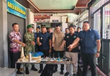 Rutan Sabang Gelar Razia Gabungan Bersama TNI-Polri dan BNN