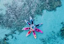 Paddle Board Viral di Sabang, Pesanan Wisatawan Membludak