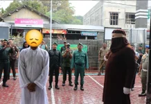 Kejari Sabang Kembali Lakukan Uqubat Cambuk