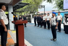 Rutan Kelas IIB Sabang Gelar Upacara Peringatan Harkitnas ke - 118