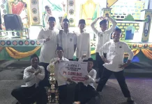 Dekorasi Mobil Babul Iman Jadi Terbaik di Pawai Takbir