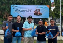 BSI Aceh Salurkan 282 Hewan Kurban ke Berbagai Daerah di Aceh