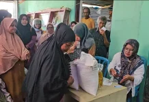 Ratusan Warga di Sabang Terima Bantuan Pangan