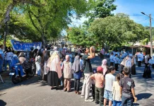 Warga Padati Sepanjang Rute Pawai 1 Muharam di Sabang